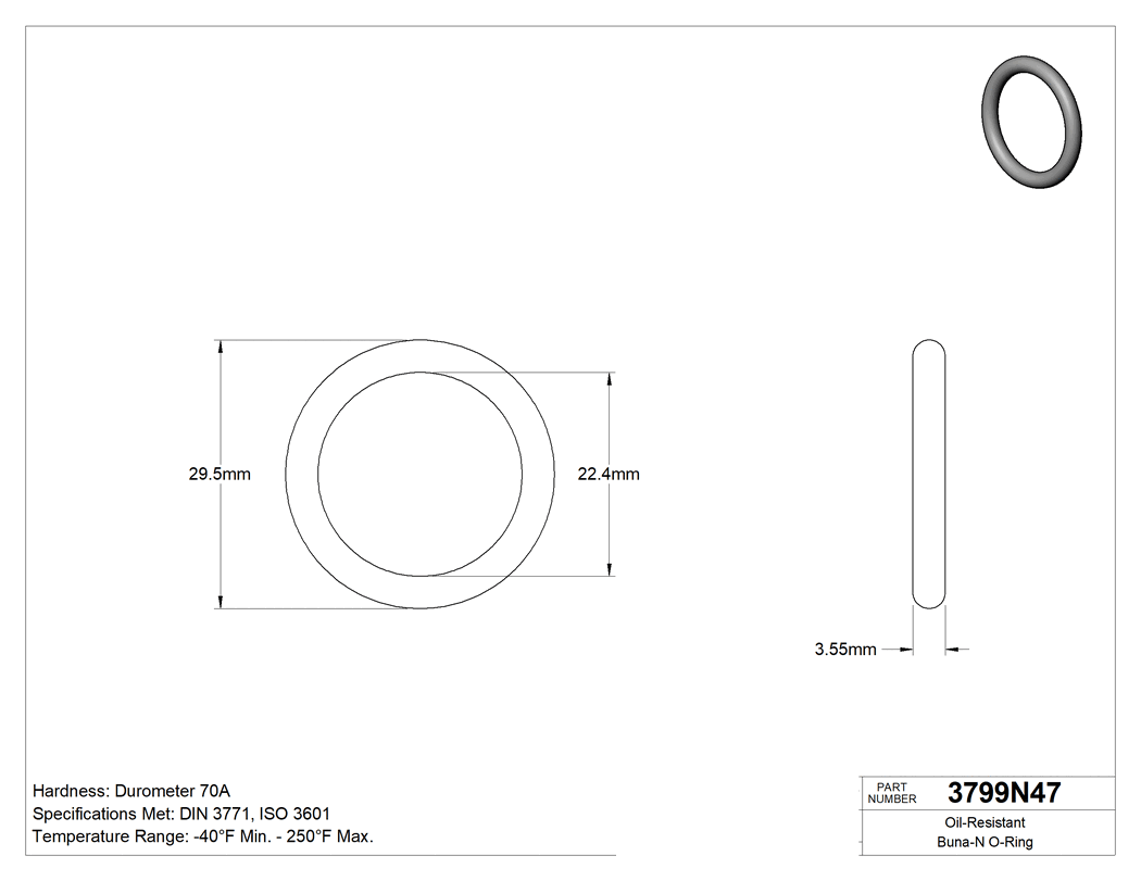 Technical drawing - 3799N47